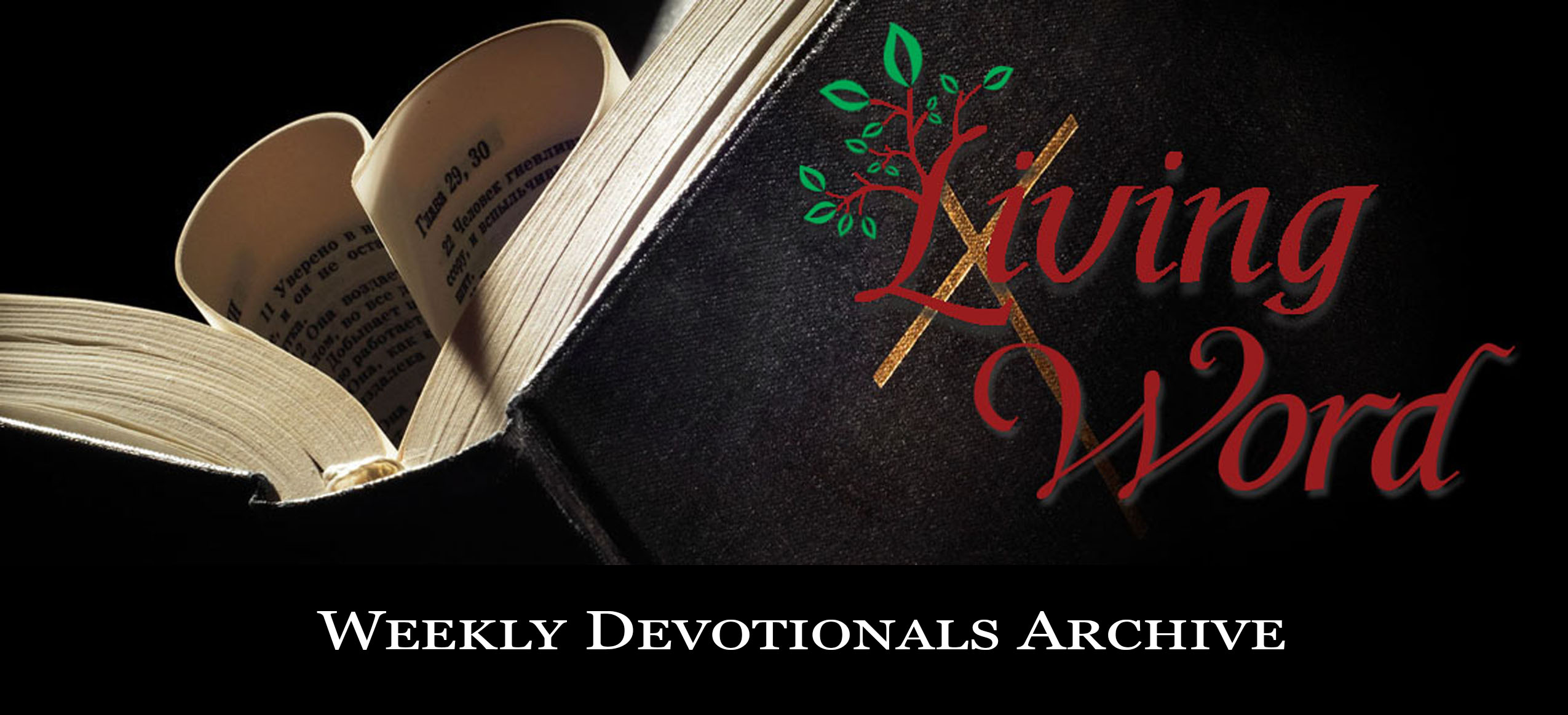 Weekly Devotionals Archive